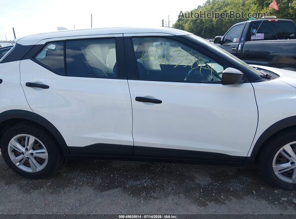 3N1CP5BV8ML475325 2021 NISSAN KICKS White Widok wnętrza z tyłu