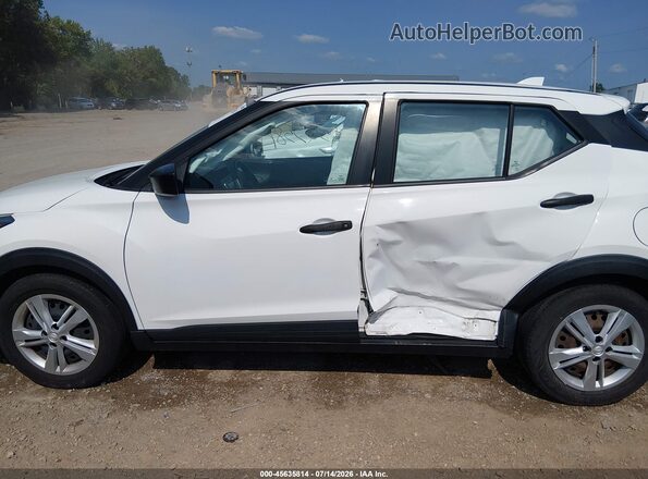 3N1CP5BV8ML475325 2021 NISSAN KICKS White Widok wnętrza 360 stopni