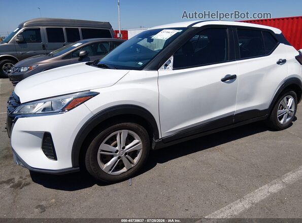 3N1CP5BV8ML482484 2021 NISSAN KICKS White Դիմացի տեսք