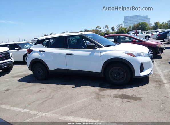 3N1CP5BV8ML482484 2021 NISSAN KICKS White Սալոնի հետևի տեսք