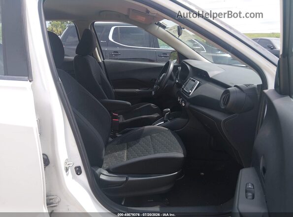 3N1CP5BV8ML512325 2021 NISSAN KICKS White Vista interior delantera