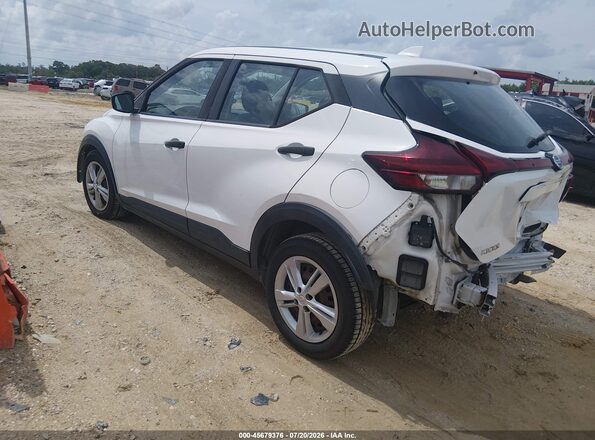 3N1CP5BV8ML512325 2021 NISSAN KICKS White Trasero izquierdo