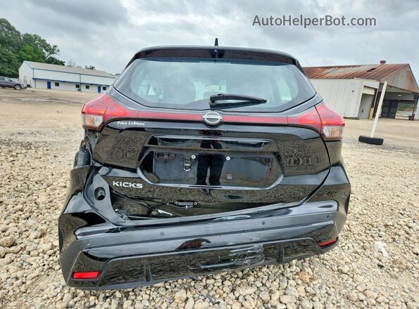 3N1CP5BV8PL547483 2023 NISSAN KICKS Black Вид ззаду