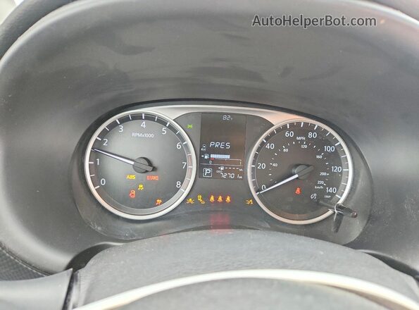 3N1CP5BV8PL547483 2023 NISSAN KICKS Black Вид щитка приладів
