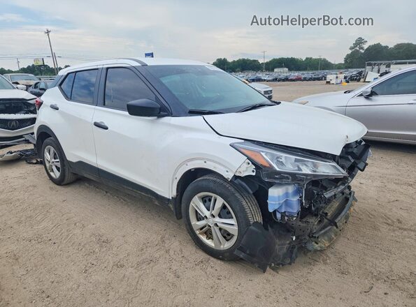 3N1CP5BV8RL595083 2024 NISSAN KICKS Белый Передняя правая четверть