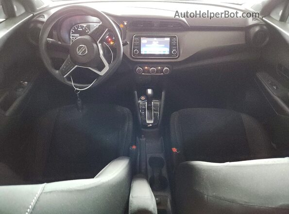 3N1CP5BV9LL489734 2020 NISSAN KICKS Gray წინა პანელის ხედი