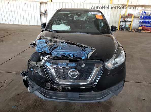 3N1CP5BV9LL532789 2020 NISSAN KICKS Black Front view