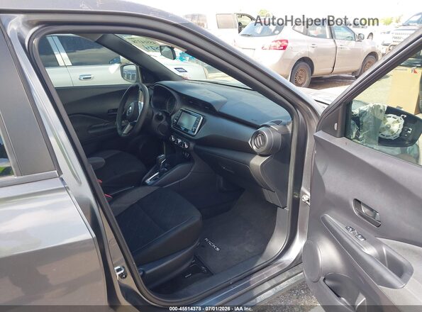 3N1CP5BV9LL559894 2020 NISSAN KICKS Gray წინა სალონის ხედი
