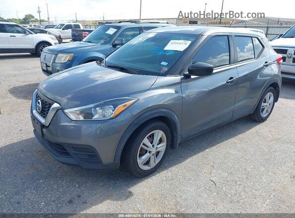 3N1CP5BV9LL559894 2020 NISSAN KICKS Gray წინა მარცხენა ხედი სამი მეოთხედიდან