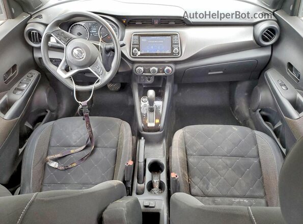 3N1CP5BV9LL561130 2020 NISSAN KICKS Black Dashboard view