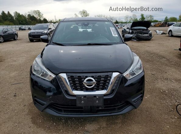 3N1CP5BV9LL561130 2020 NISSAN KICKS Black Front view