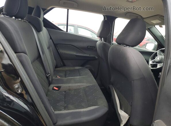 3N1CP5BV9LL561130 2020 NISSAN KICKS Black Rear seats view