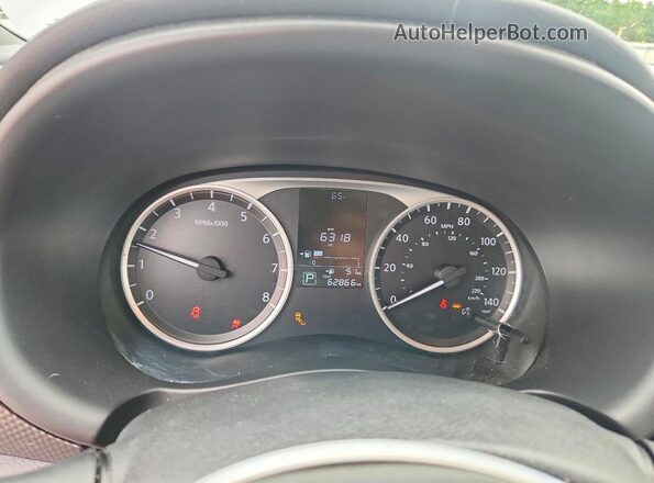 3N1CP5BV9LL572807 2020 NISSAN KICKS Gray Widok zestawu wskaźników