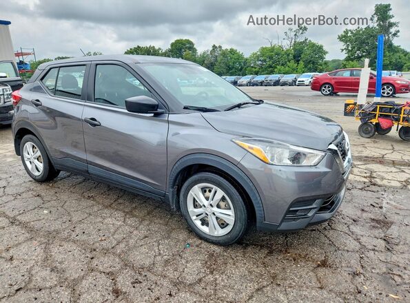 3N1CP5BV9LL572807 2020 NISSAN KICKS Gray Przód prawy
