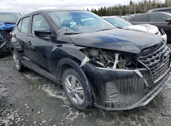 3N1CP5BV9ML489170 2021 NISSAN KICKS Black Передня права чверть