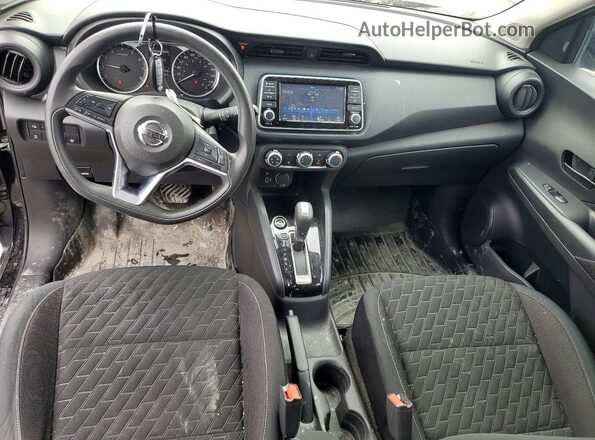 3N1CP5BV9ML489170 2021 NISSAN KICKS Black Вид панелі приладів