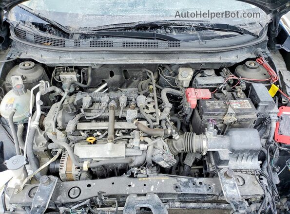 3N1CP5BV9ML489170 2021 NISSAN KICKS Black Вид підкапотного простору
