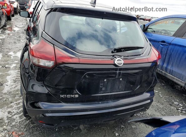 3N1CP5BV9ML489170 2021 NISSAN KICKS Black Вид ззаду