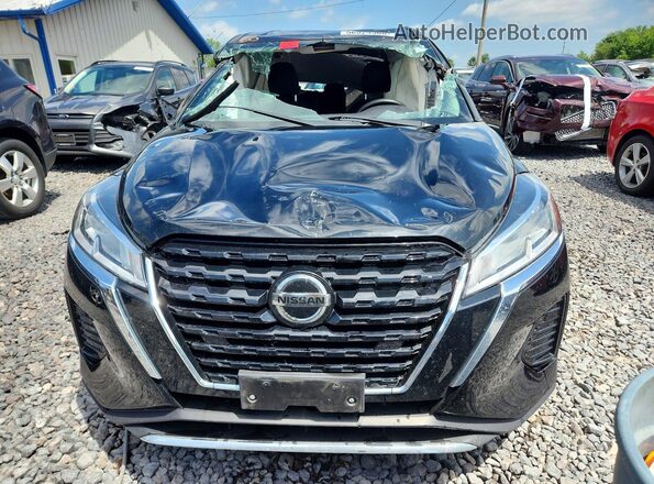 3N1CP5BV9ML535404 2021 NISSAN KICKS Black წინა ხედი