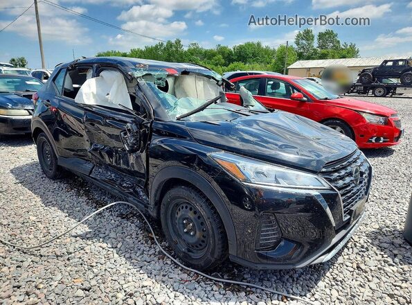 3N1CP5BV9ML535404 2021 NISSAN KICKS Black წინა მარჯვენა