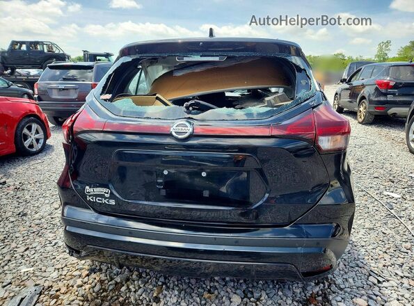 3N1CP5BV9ML535404 2021 NISSAN KICKS Black უკანა ხედი