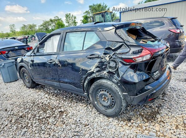 3N1CP5BV9ML535404 2021 NISSAN KICKS Black უკანა მარცხენა