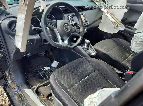 3N1CP5BV9ML535404 2021 NISSAN KICKS Black წინა პანელის ხედი