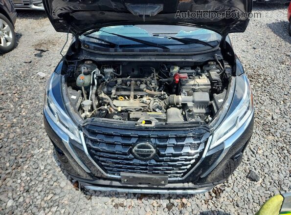 3N1CP5BV9ML535404 2021 NISSAN KICKS Black უკანა სალონის ხედი