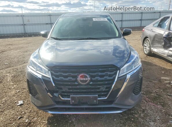 3N1CP5BV9PL475595 2023 NISSAN KICKS Gray Front view
