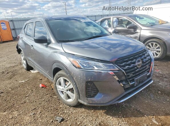 3N1CP5BV9PL475595 2023 NISSAN KICKS Gray Front right