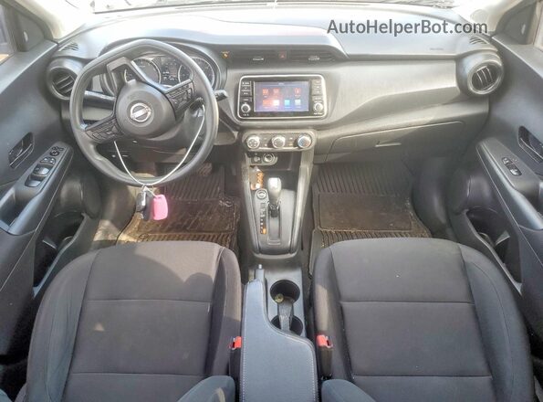 3N1CP5BV9PL475595 2023 NISSAN KICKS Gray Dashboard view