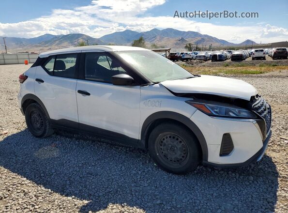 3N1CP5BV9PL494714 2023 NISSAN KICKS Белый Передняя правая четверть