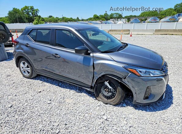 3N1CP5BV9RL537788 2024 NISSAN KICKS Gray Delantero derecho
