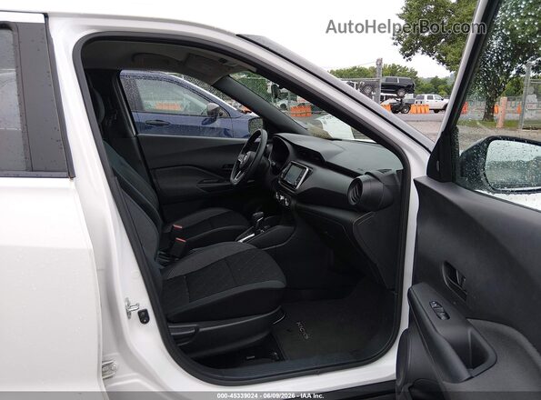 3N1CP5BVXLL517265 2020 NISSAN KICKS Белый Вид салона спереди