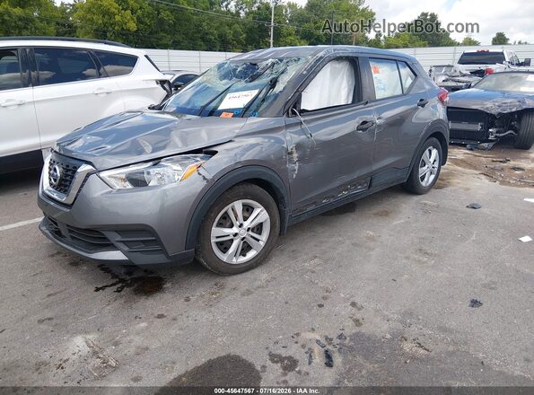 3N1CP5BVXLL542568 2020 NISSAN KICKS Gray Vista tres cuartos delantera izquierda