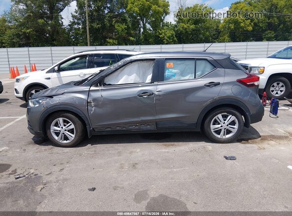 3N1CP5BVXLL542568 2020 NISSAN KICKS Gray Vista interior trasera