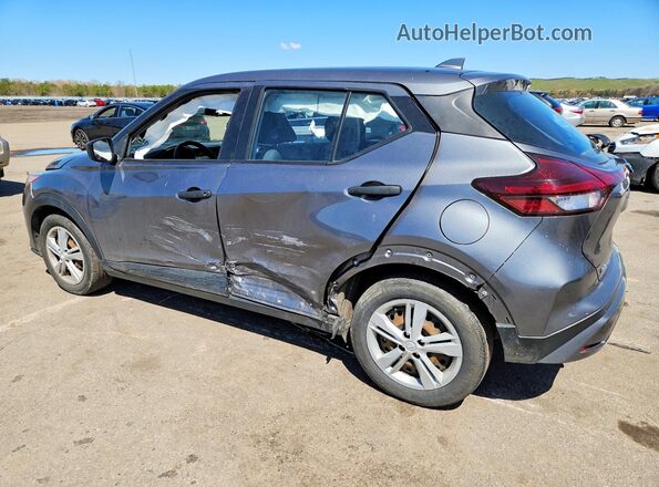 3N1CP5BVXML481773 2021 NISSAN KICKS Gray Rear left