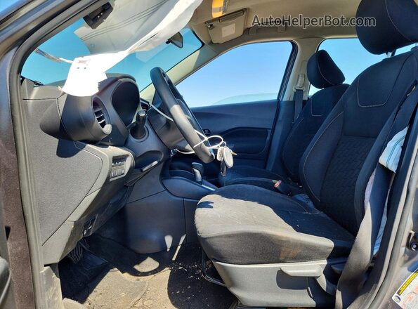 3N1CP5BVXML481773 2021 NISSAN KICKS Gray Front interior view