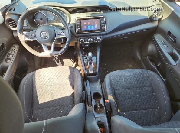 3N1CP5BVXML481773 2021 NISSAN KICKS Gray Dashboard view
