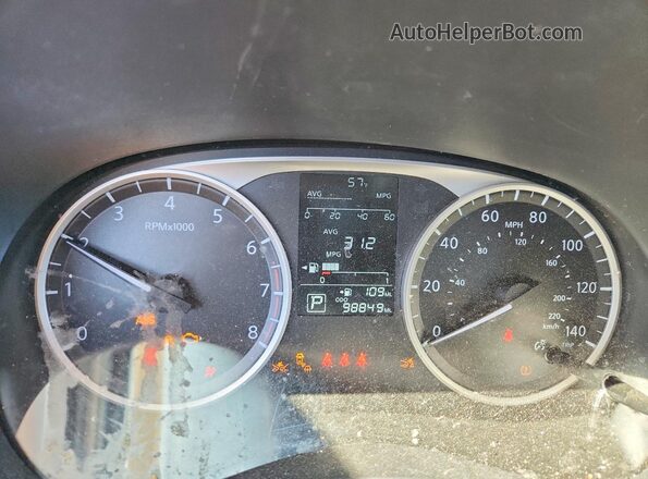 3N1CP5BVXML481773 2021 NISSAN KICKS Gray Instrument cluster view