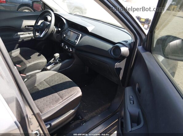 3N1CP5BVXML487511 2021 NISSAN KICKS Blue წინა სალონის ხედი