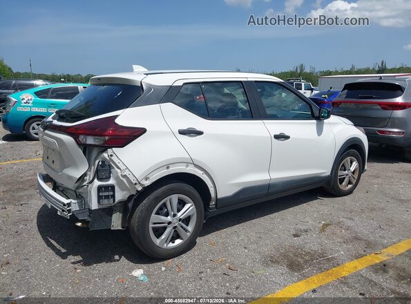 3N1CP5BVXML497195 2021 NISSAN KICKS White Задня права чверть