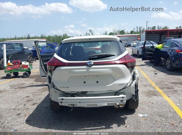 3N1CP5BVXML497195 2021 NISSAN KICKS White Вид спереду