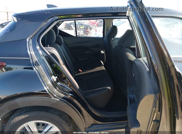 3N1CP5BVXML516375 2021 NISSAN KICKS Black VIN კოდის სტიკერის ხედი