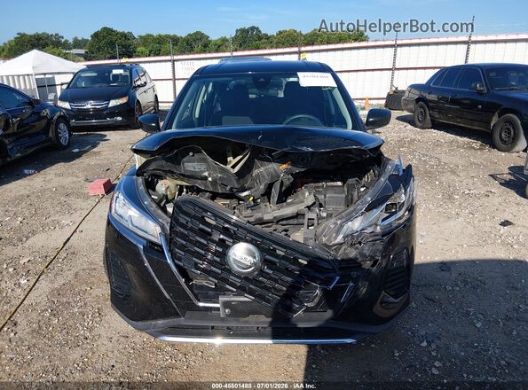 3N1CP5BVXML516375 2021 NISSAN KICKS Black ხელსაწყოთა პანელის ხედი