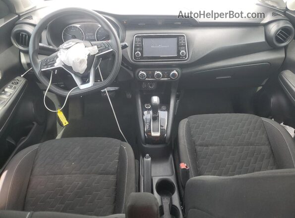 3N1CP5BVXML532639 2021 NISSAN KICKS Белый Вид панели приборов