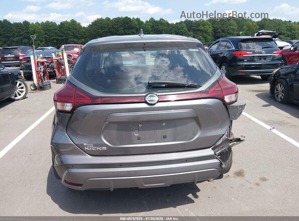 3N1CP5BVXML550655 2021 NISSAN KICKS Gray 