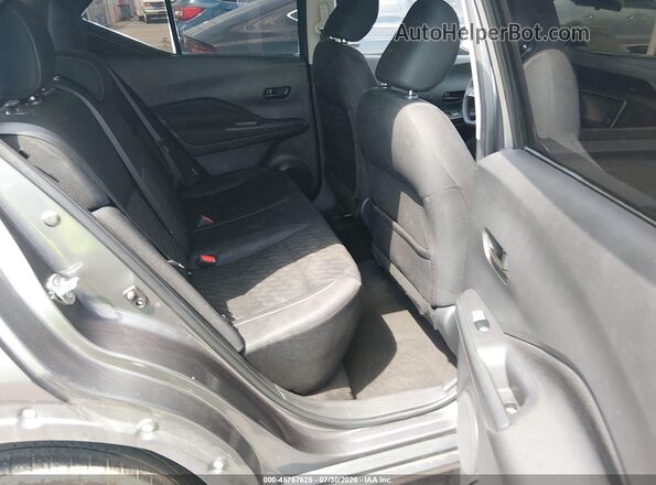 3N1CP5BVXML550655 2021 NISSAN KICKS Gray Vista de la etiqueta del VIN