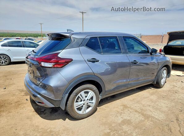 3N1CP5BVXNL528110 2022 NISSAN KICKS Charcoal უკანა მარჯვენა