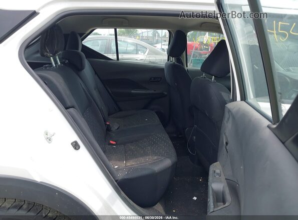 3N1CP5BVXNL528169 2022 NISSAN KICKS White Widok naklejki z numerem VIN